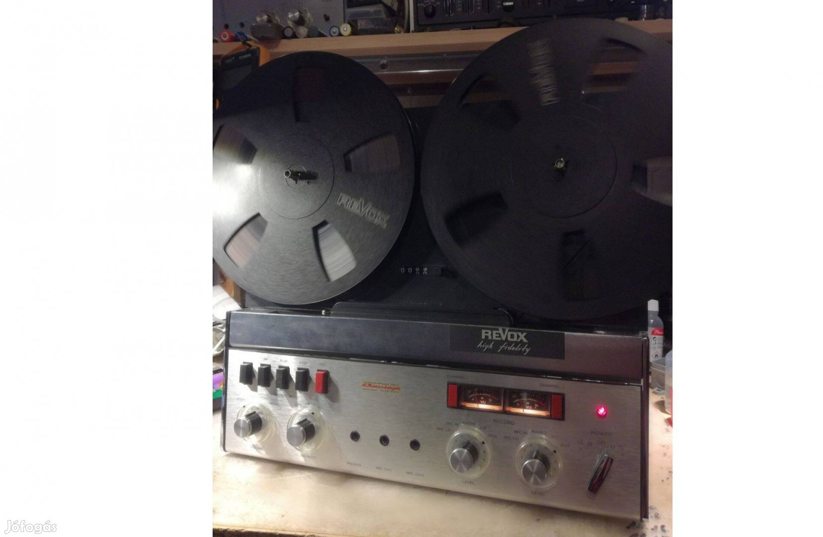 Revox A77 szallagos orsós magnó 1év garanciával eladó