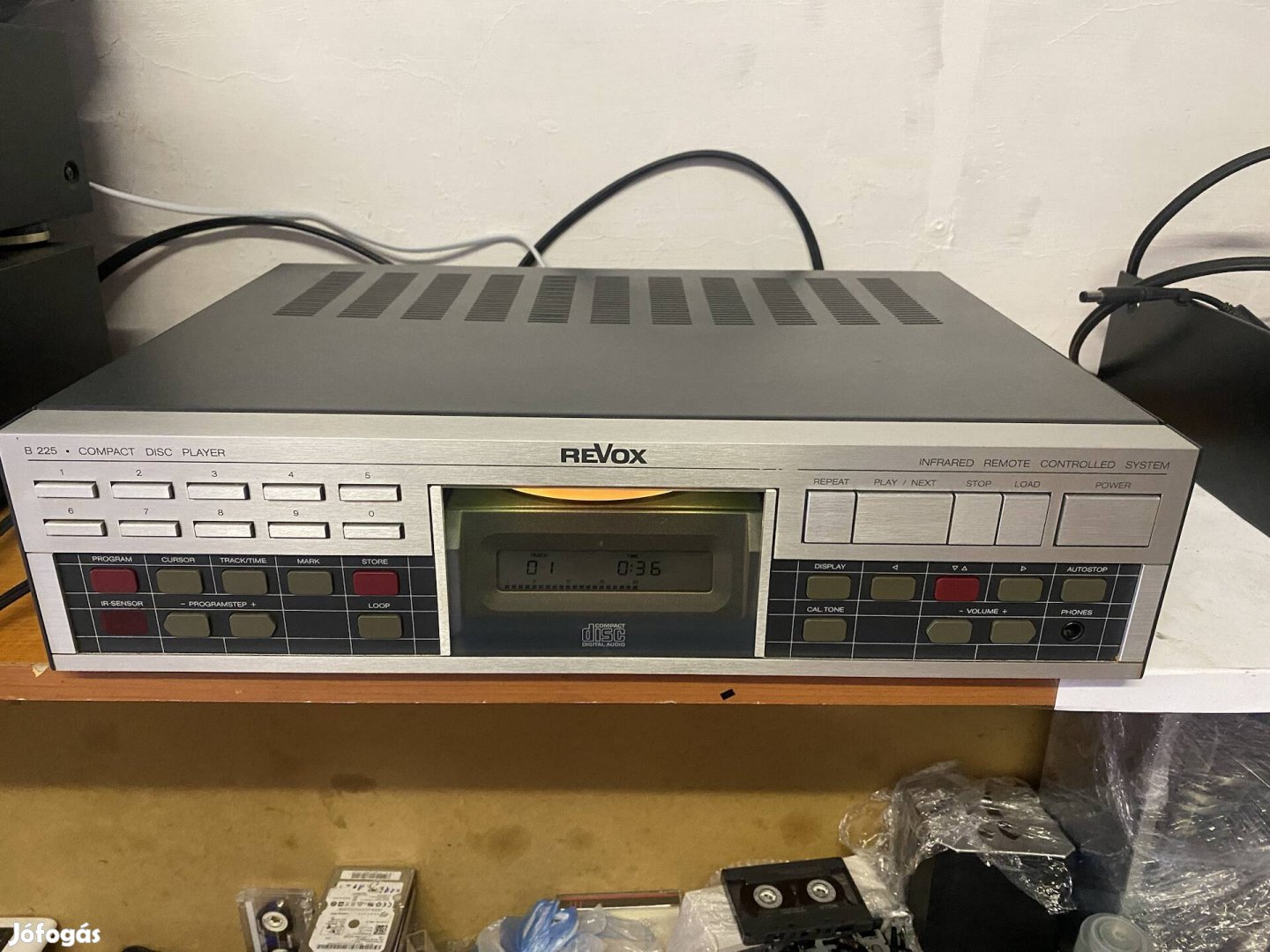 Revox B225  Kiváló minőségi CD lejátszó le szervizelve h