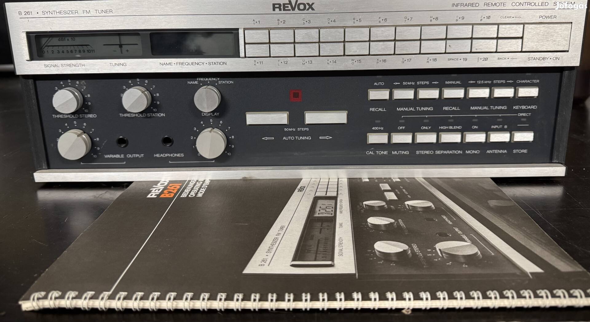 Revox B261 kijelző hibás