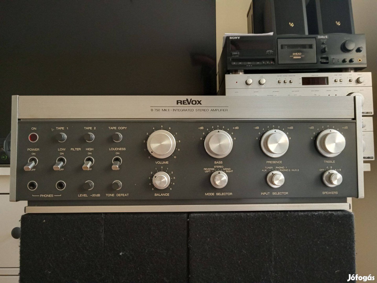 Revox B750 MK II sztereó erősítő eladó