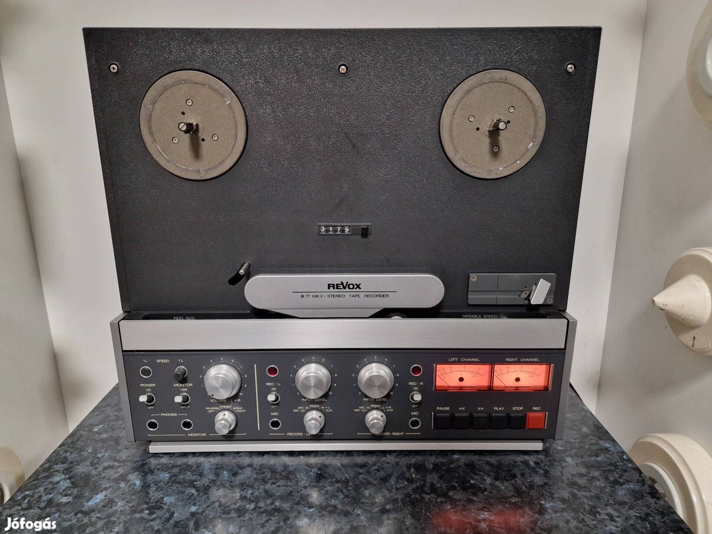 Revox B77 Mkii szalagos magnó teljesen felújítva