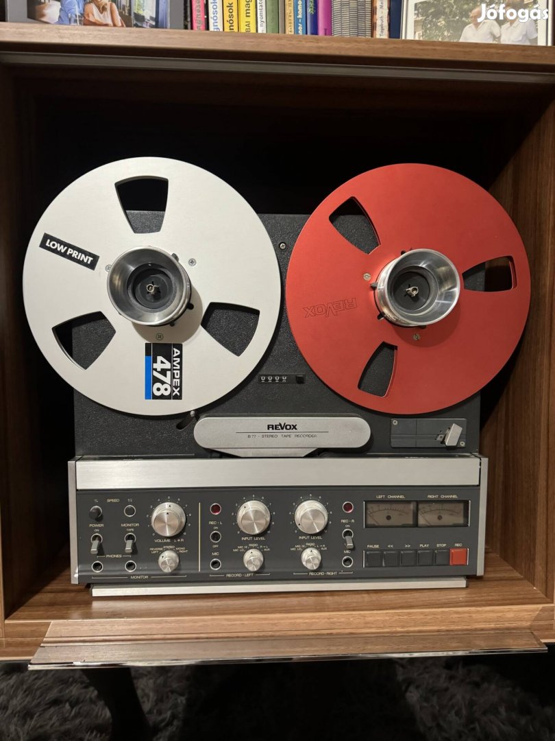 Revox B77 nagysebességű szalagos magnó