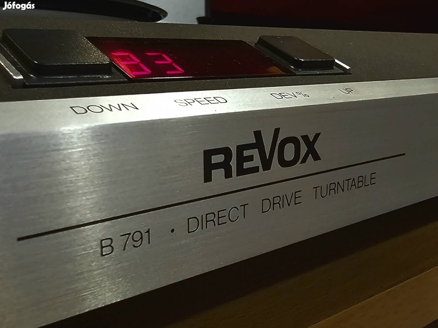 Revox B791 lemezjátszó (gyűjtőknek)