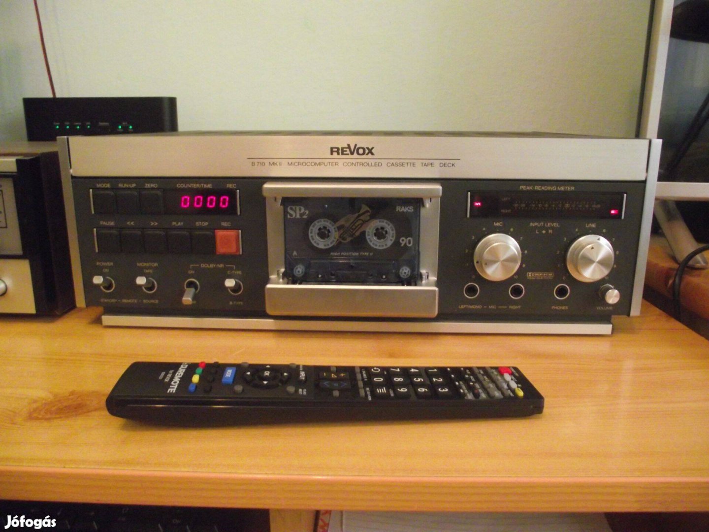 Revox B 710 MK ii magnó deck Távirányítóval