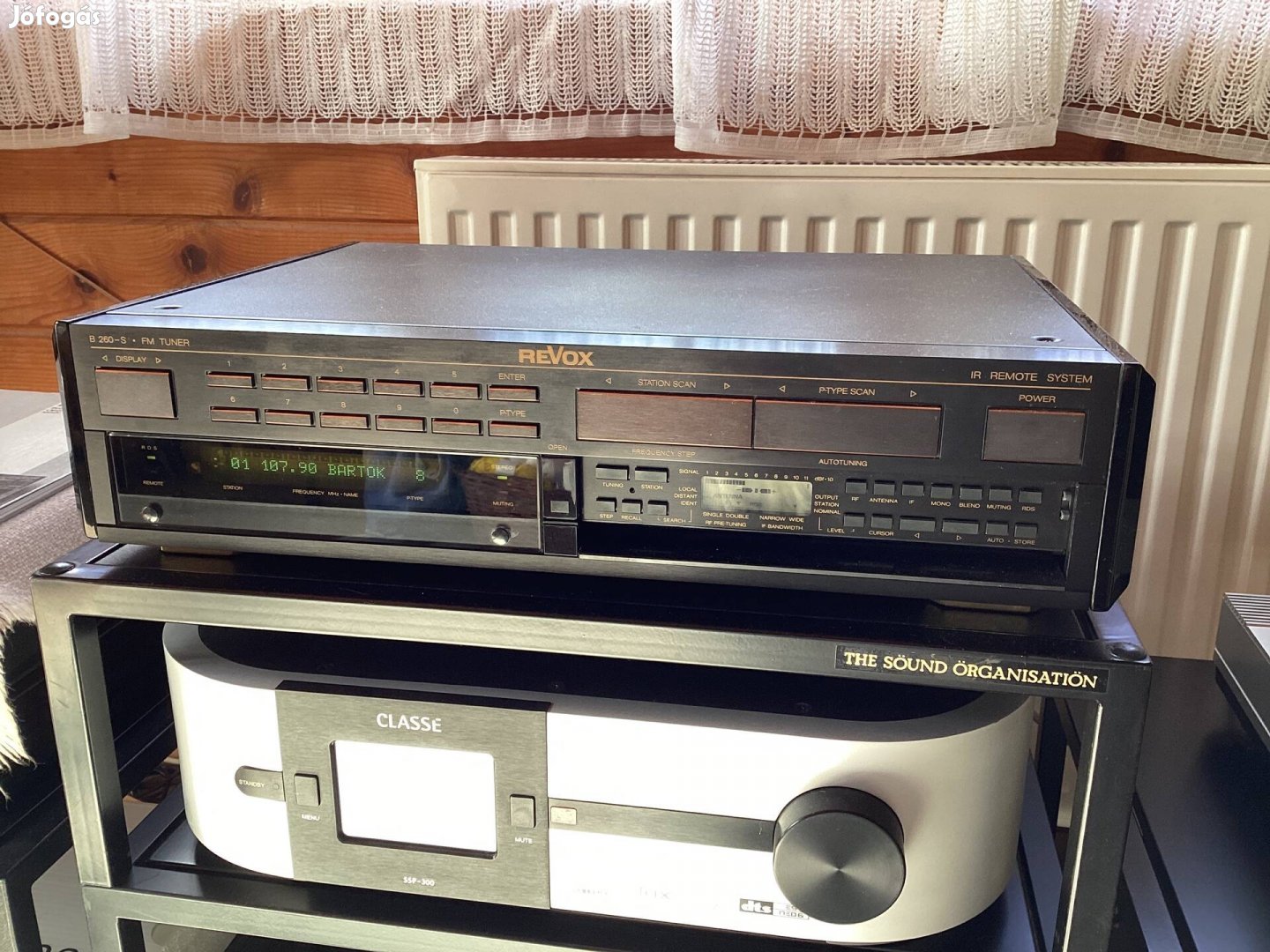 Revox Studer B260-S High-End ritka csúcs tuner