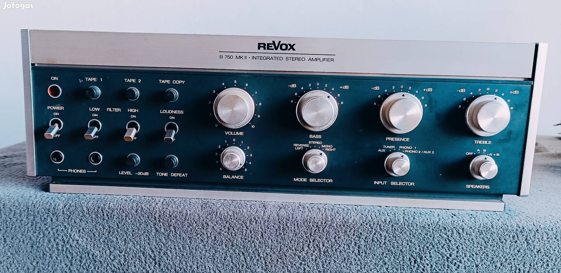 Revox b750 mk2 eladó.