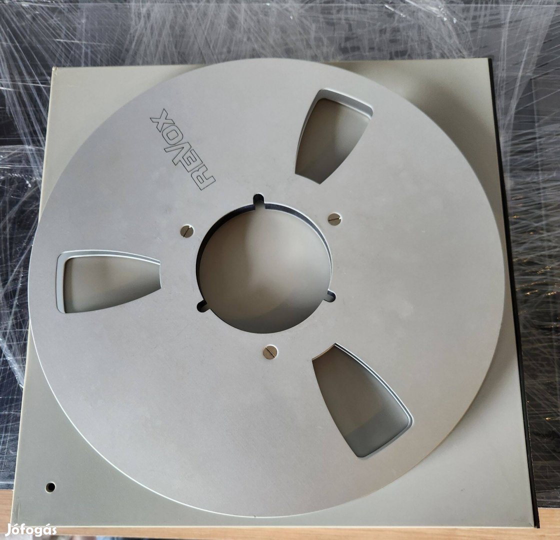 Revox nab fém orsó műanyag revox archív műanyag dobozban 1