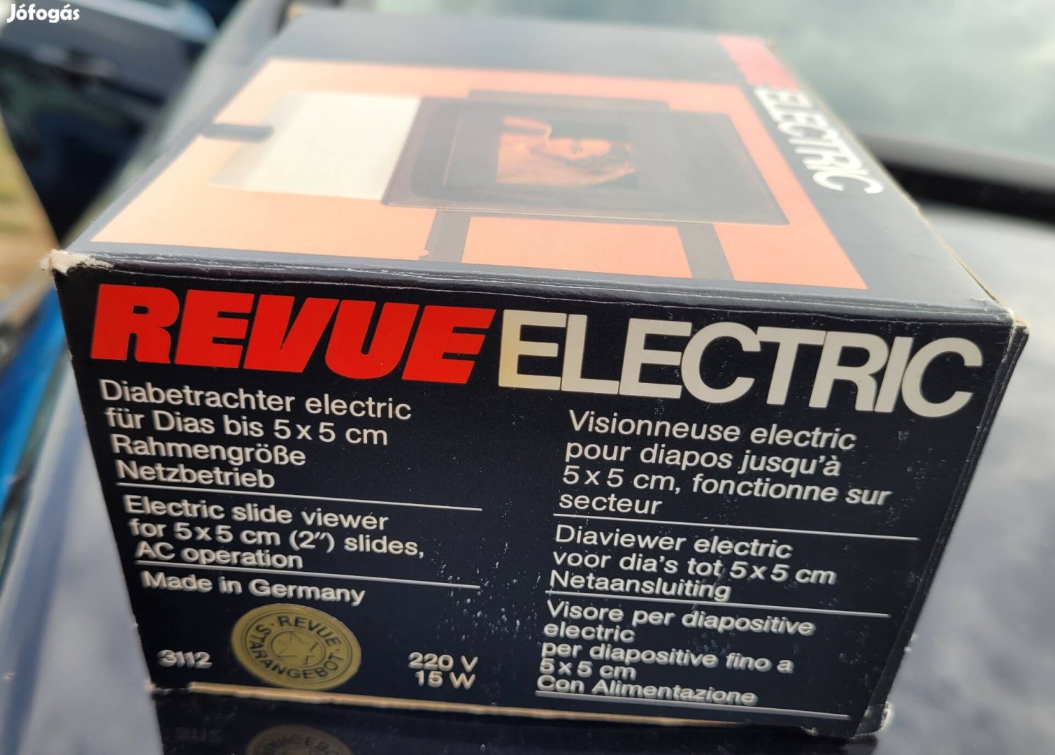 Revue Electric Diafilm néző gép Agfa diaráma