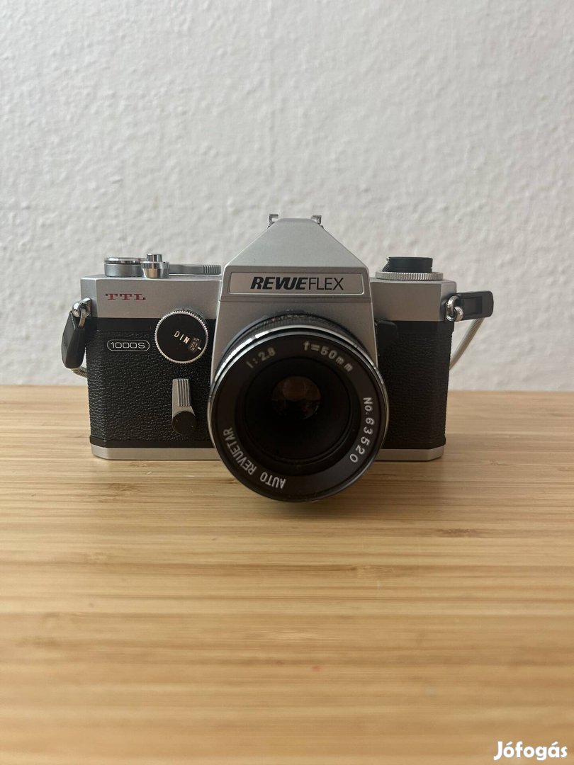 Revueflex 35mm tükörrefles analóg fényképezőgép