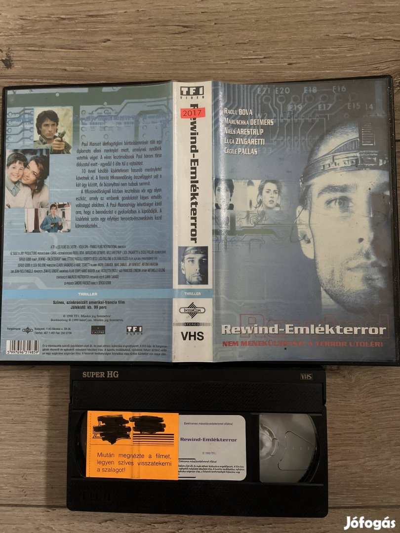 Rewind emlékterror vhs 