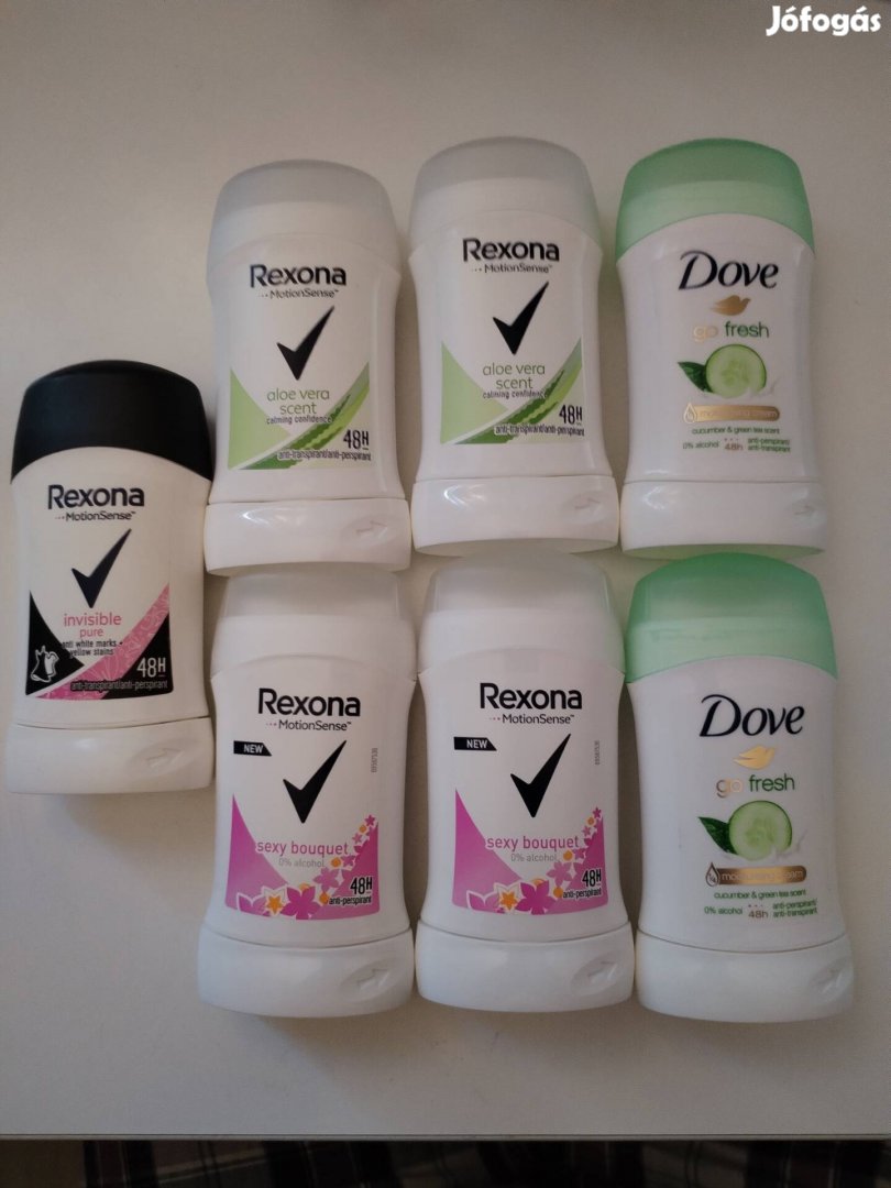 Rexona, Dove női stift - 7db