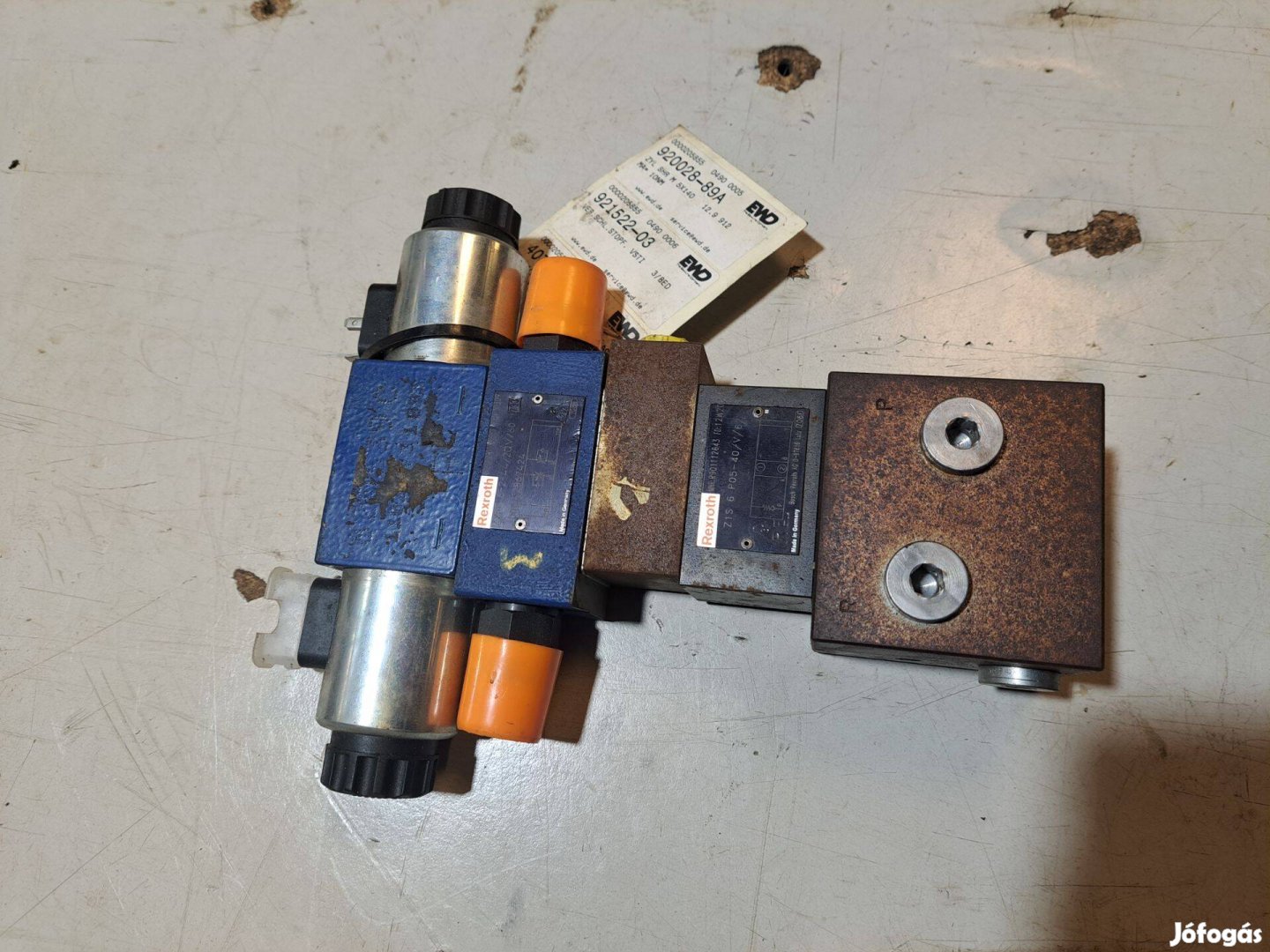 Rexroth hidraulika tömb R901068579 hidraulika osztótömb