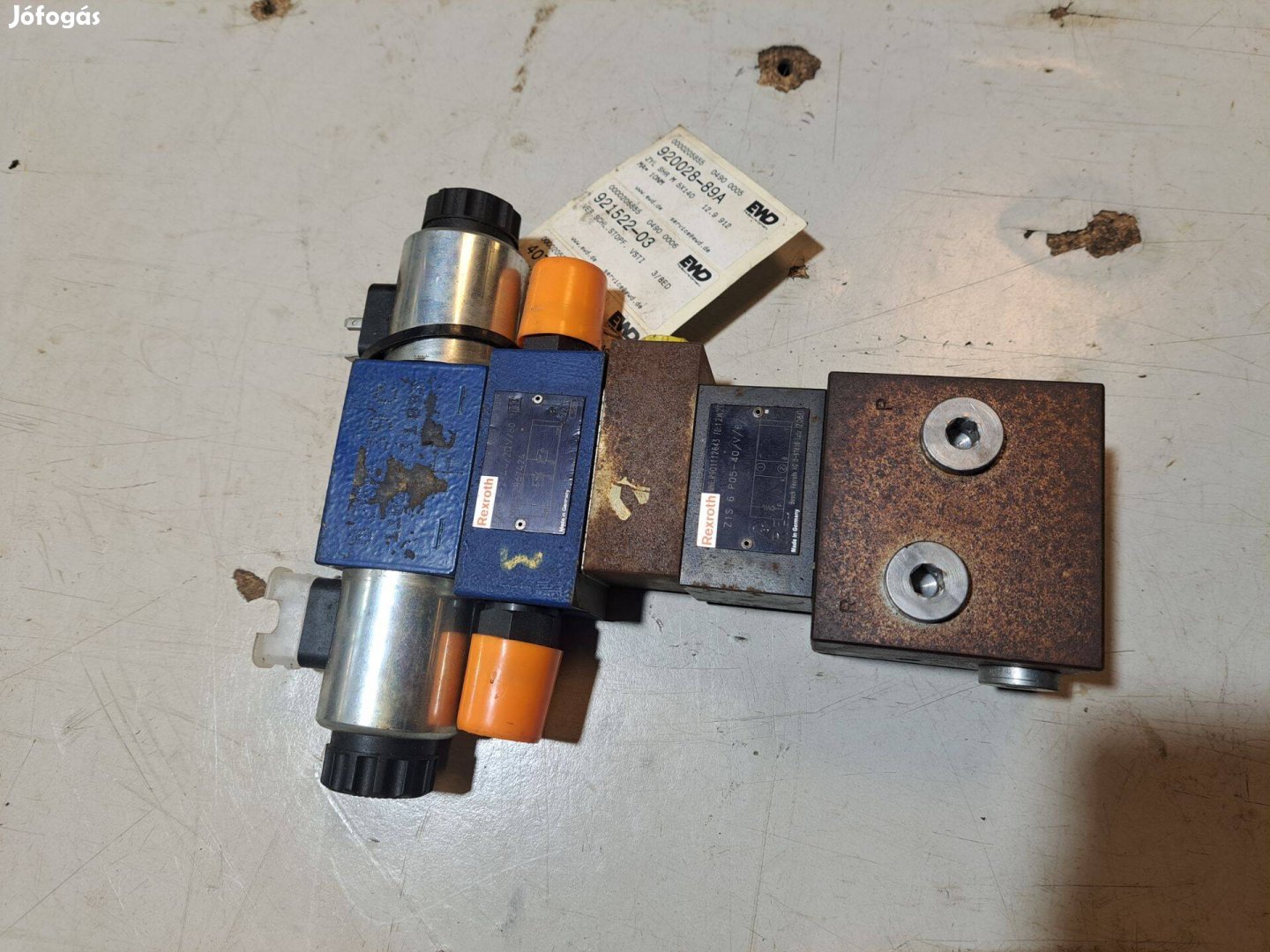 Rexroth hidraulika tömb R901068579 hidraulika osztótömb