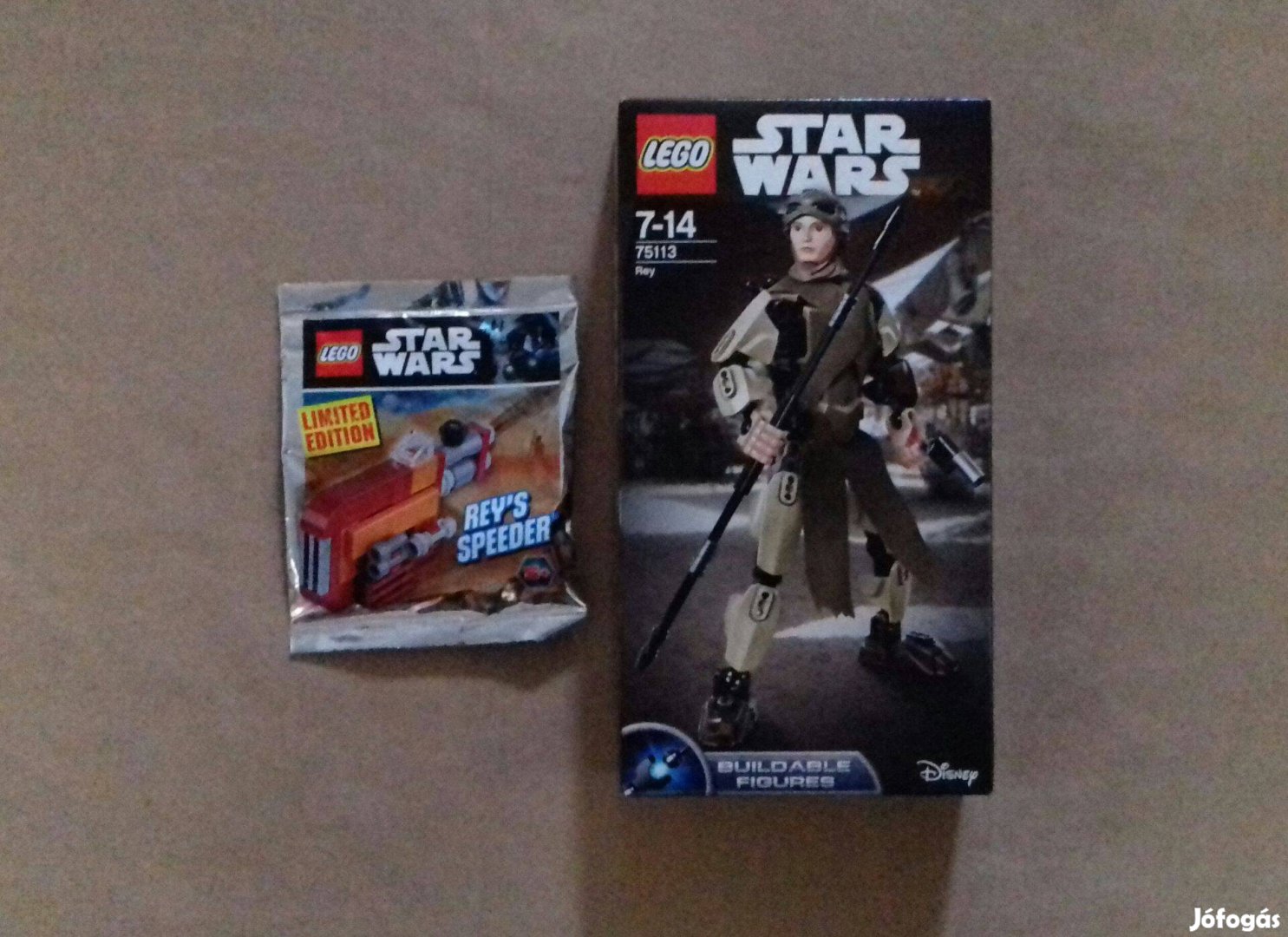 Rey: bontatlan Star Wars LEGO 75113 + Rey siklója zacskós 75099 Foxárb