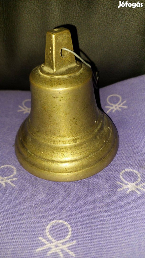 Réz csengő 9.3 cm átmérő