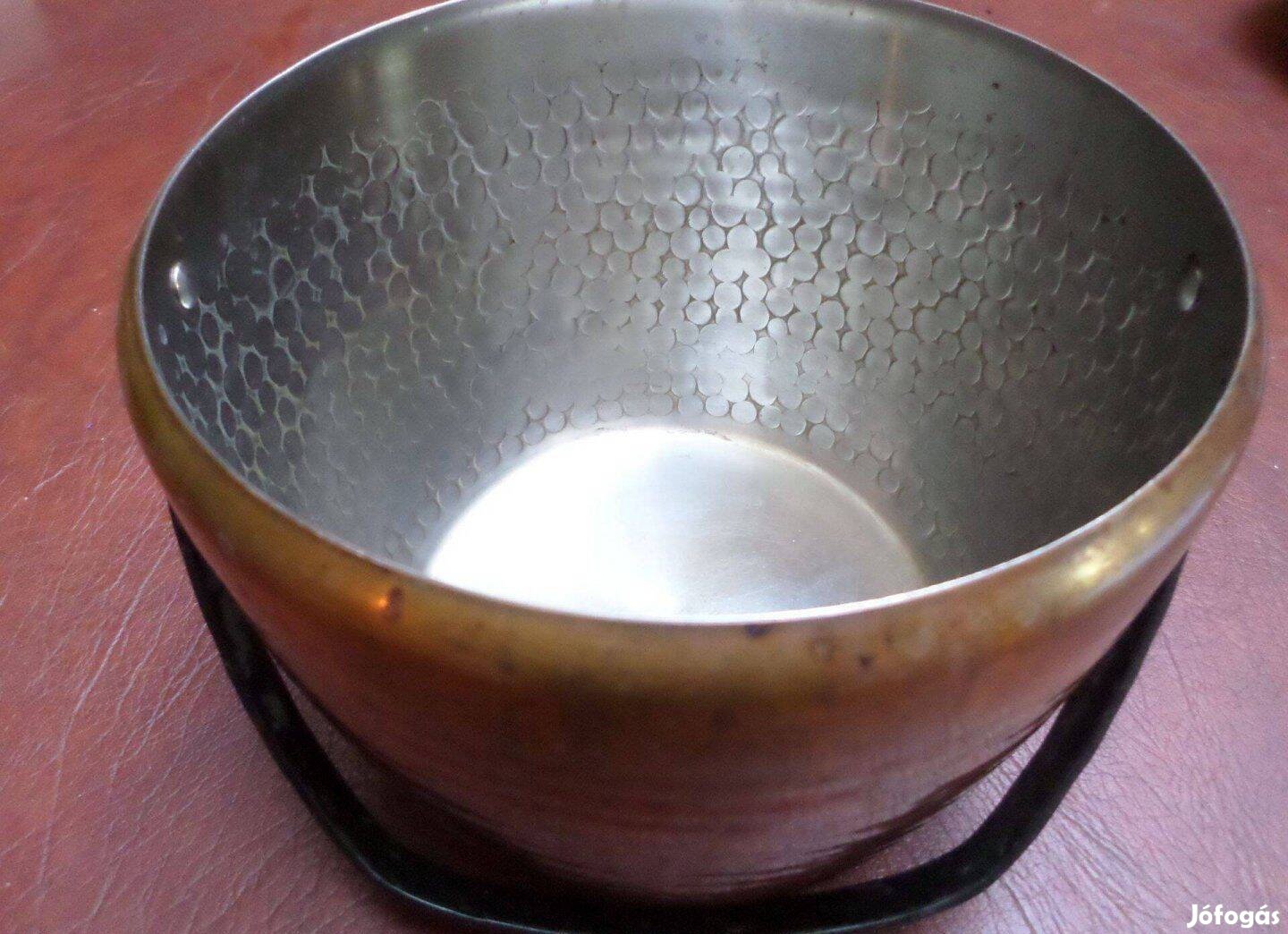 Réz fazék edény bogrács kézműves 4 L-es
