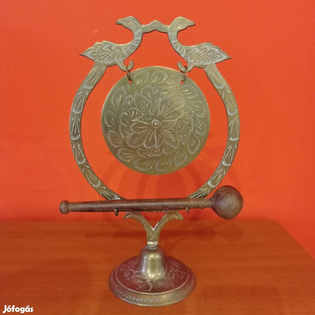 Réz gong, dísztárgy