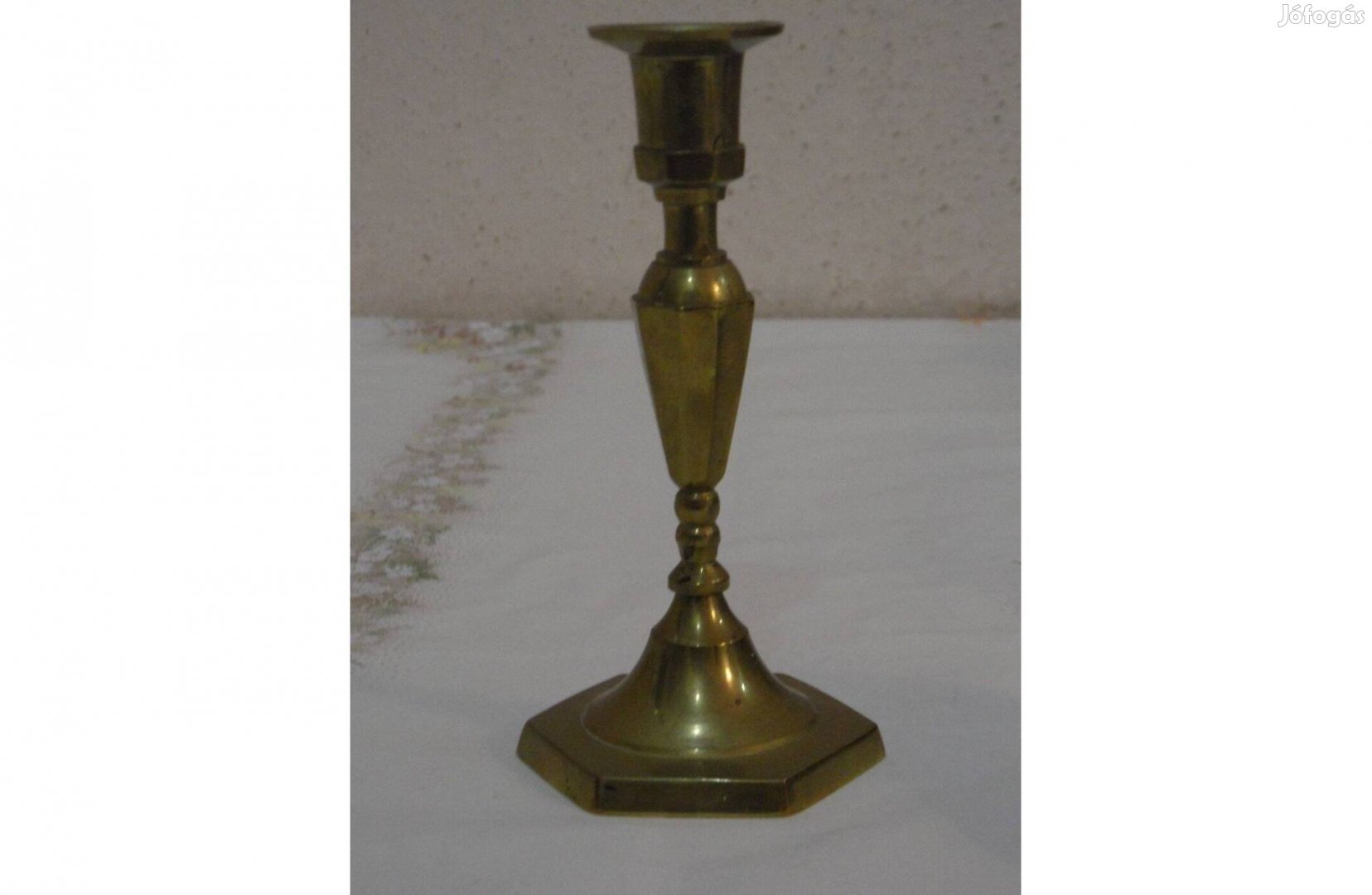 Réz gyertyatartó