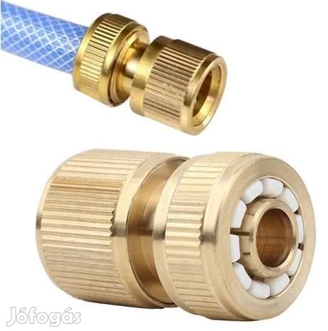 Réz gyorscsatlakozó 3/4" Stoppos  (945)