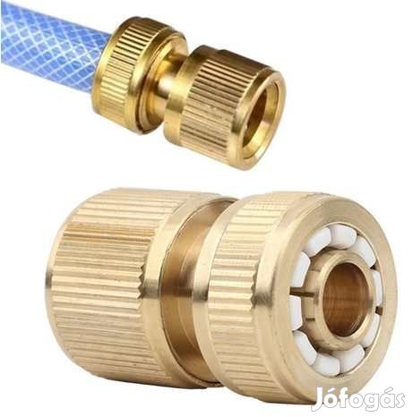 Réz gyorscsatlakozó 3/4" Stoppos  (945)