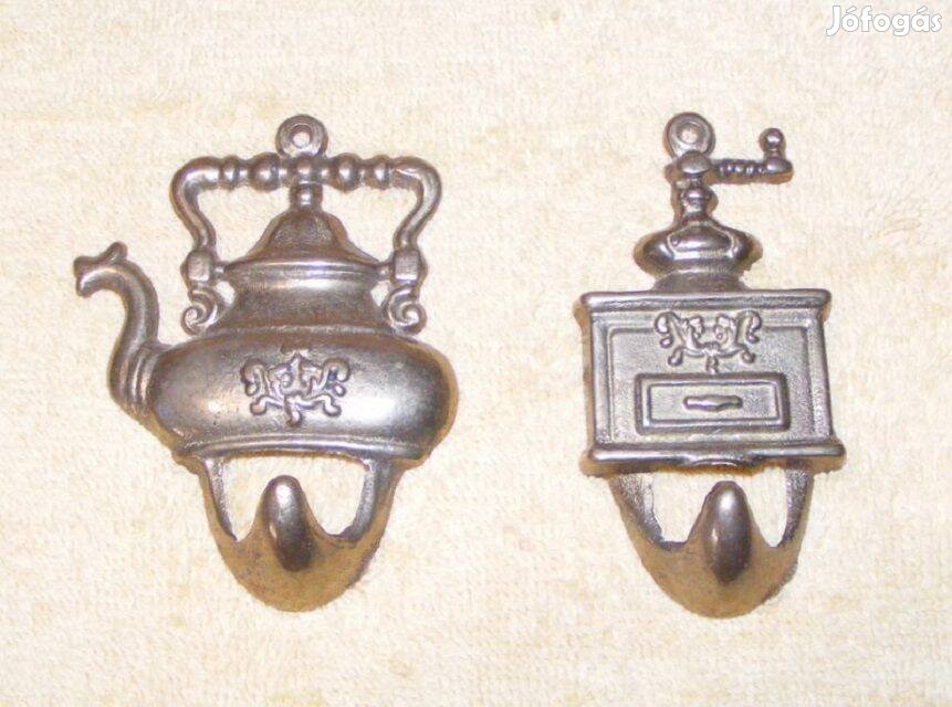 Réz konyhai akasztó 2 db