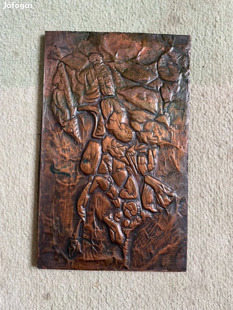 Réz retro dombor kép