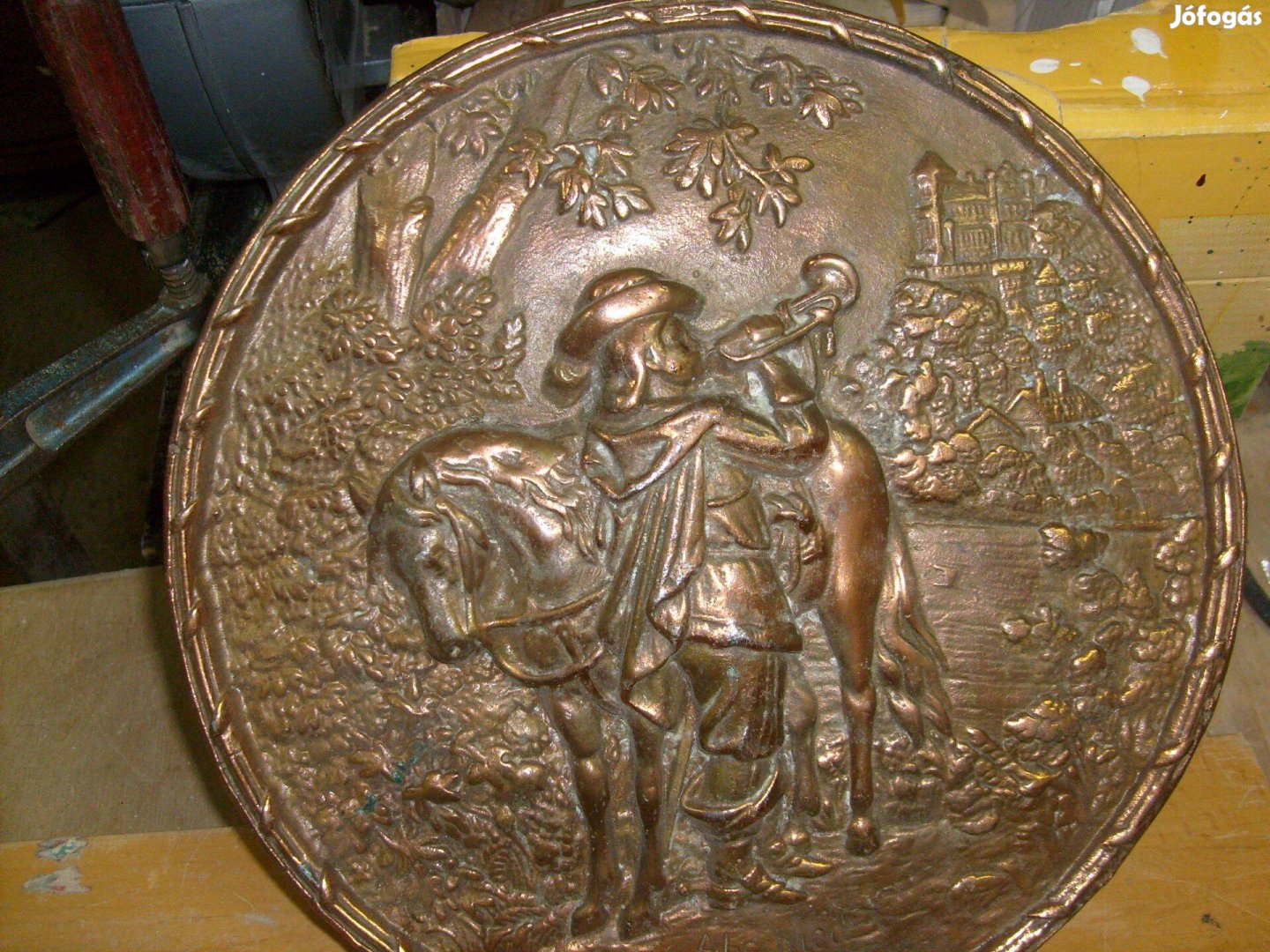 Réz színű fli díszek