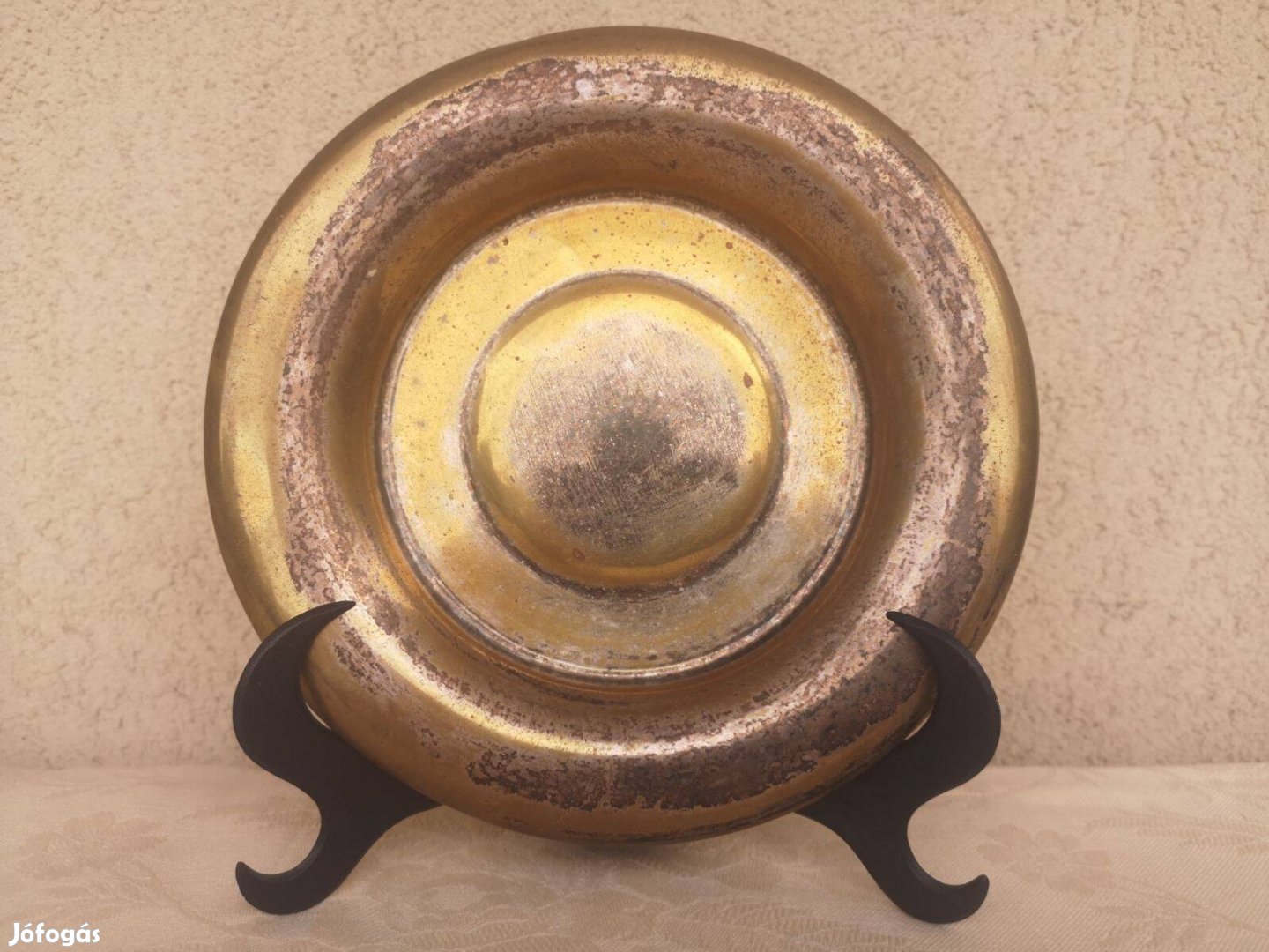Réz tányér 16 cm