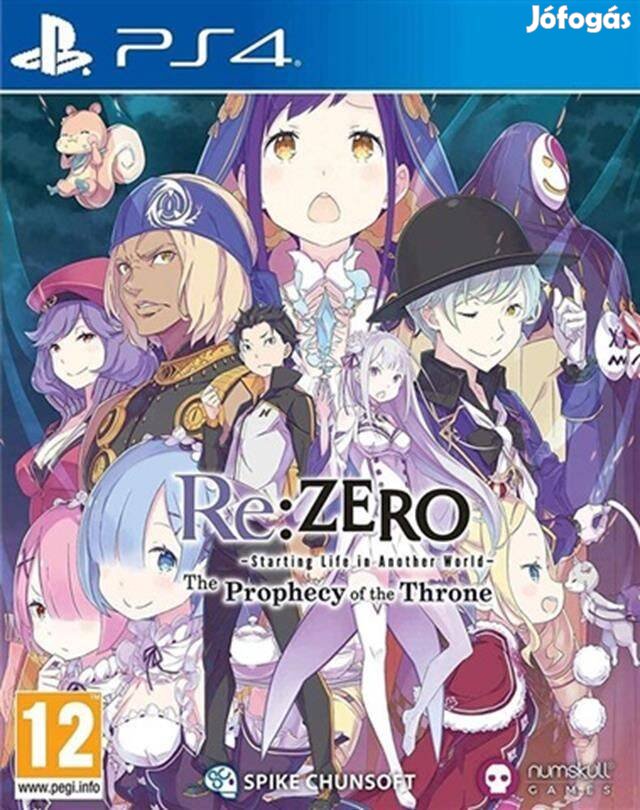Rezero Prophecy Of The Throne PS4 játék