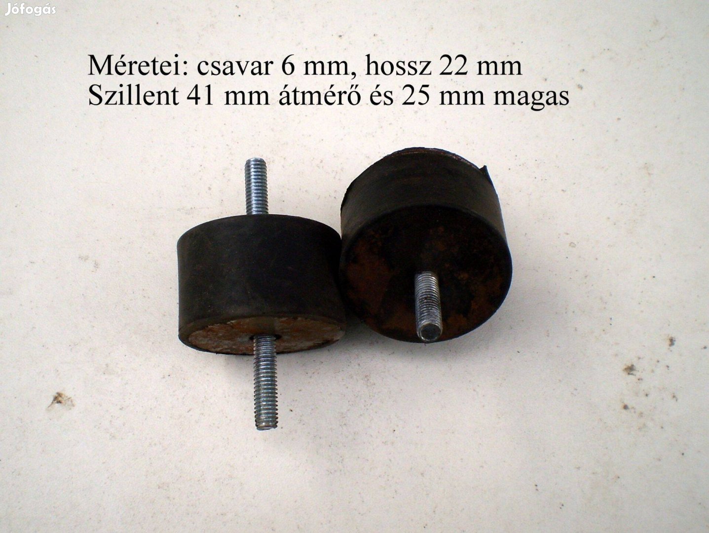 Rezgés csillapitó gumibak
