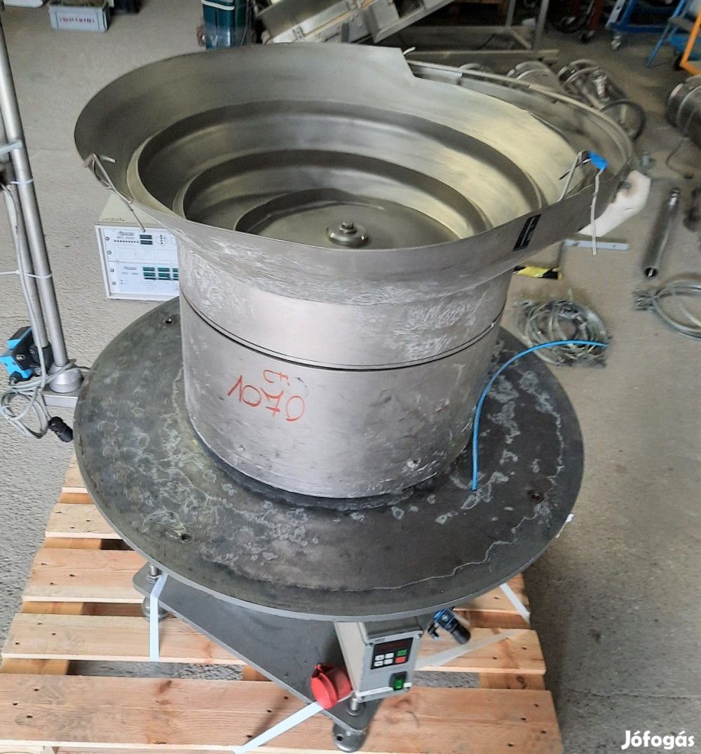 Rezgőadagoló 800mm átm rozsdamentes vibrációs adagoló /ct1070