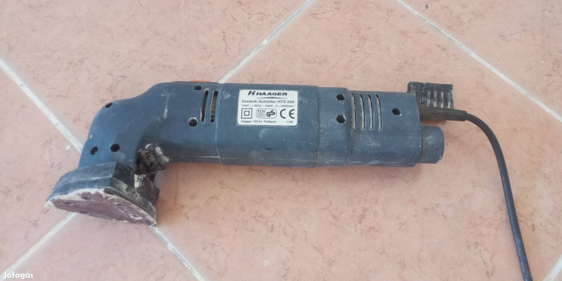 Rezgőcsiszoló 180 W hibás !