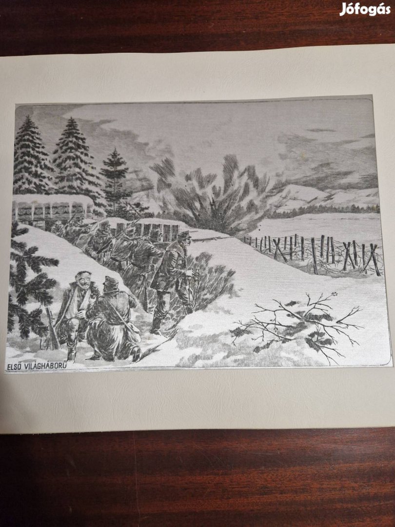 Rézkarc gyűjtemény 10 db