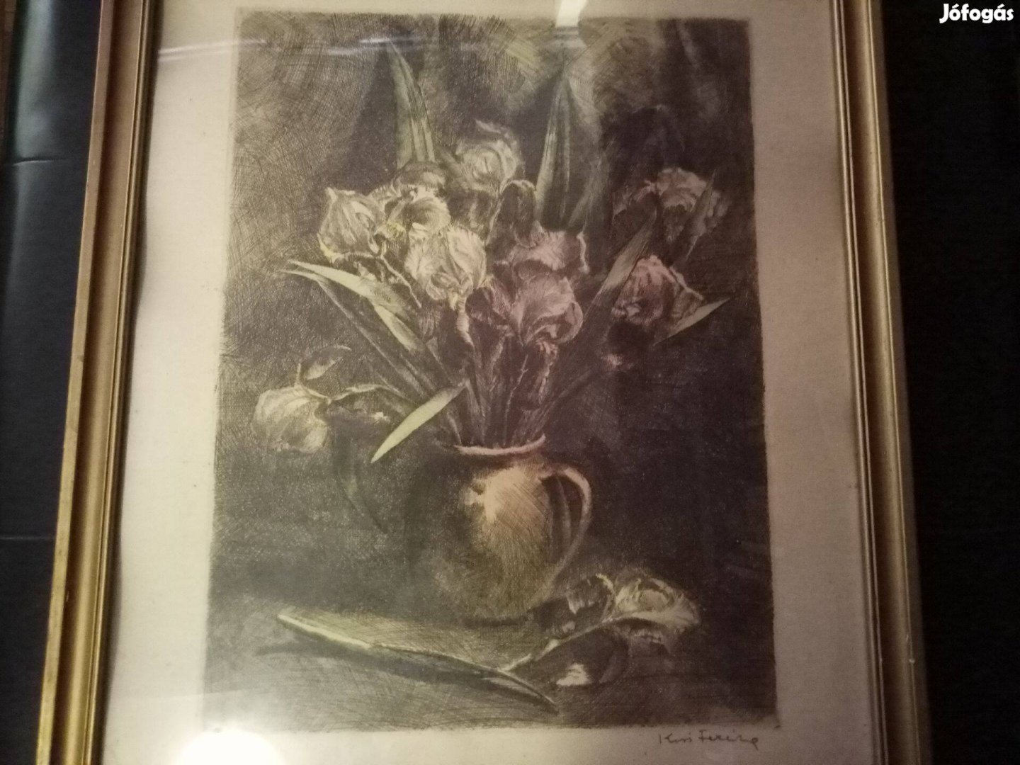 Rézkarc kiss terézia iriszek 68000ft óbuda