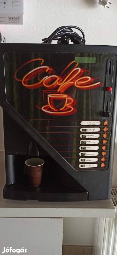 Rheavendors kávégép, kávé automata 