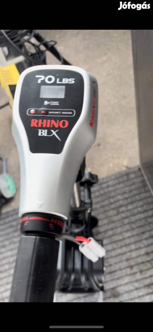 Rhino Blx 70Lb 12V csónakmotor 3x használt szinte új eladó!