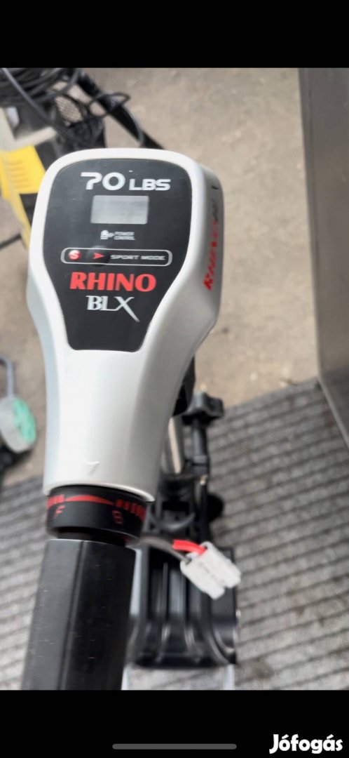 Rhino Blx 70Lb 12V elektromos csónakmotor szinte új eladó!