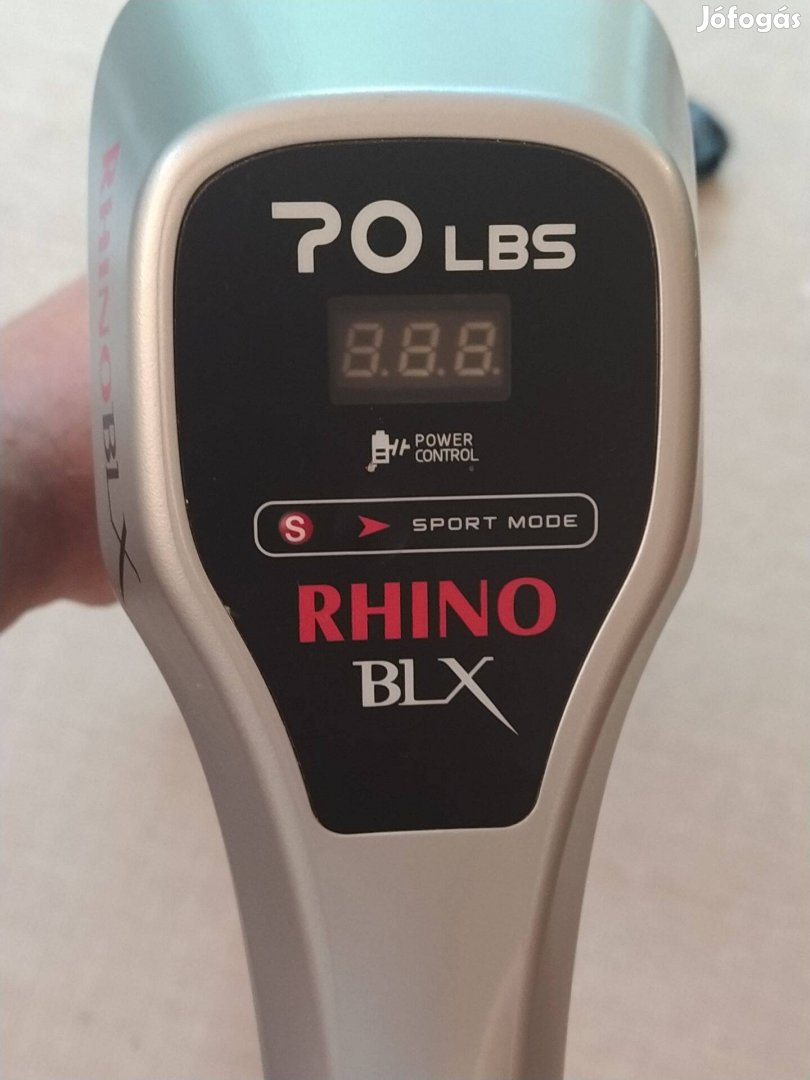 Rhino Blx 70 70lbs tolóerős elektromos csónakmotor 12V, szinte új