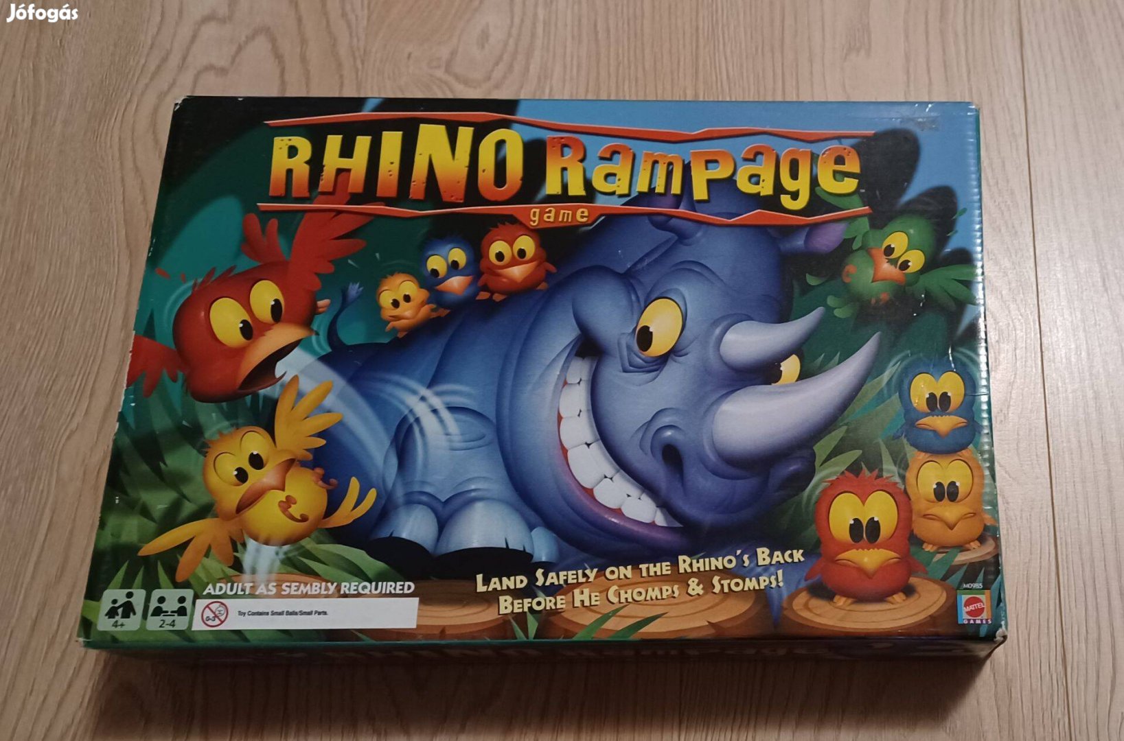 Rhino rampage társasjáték