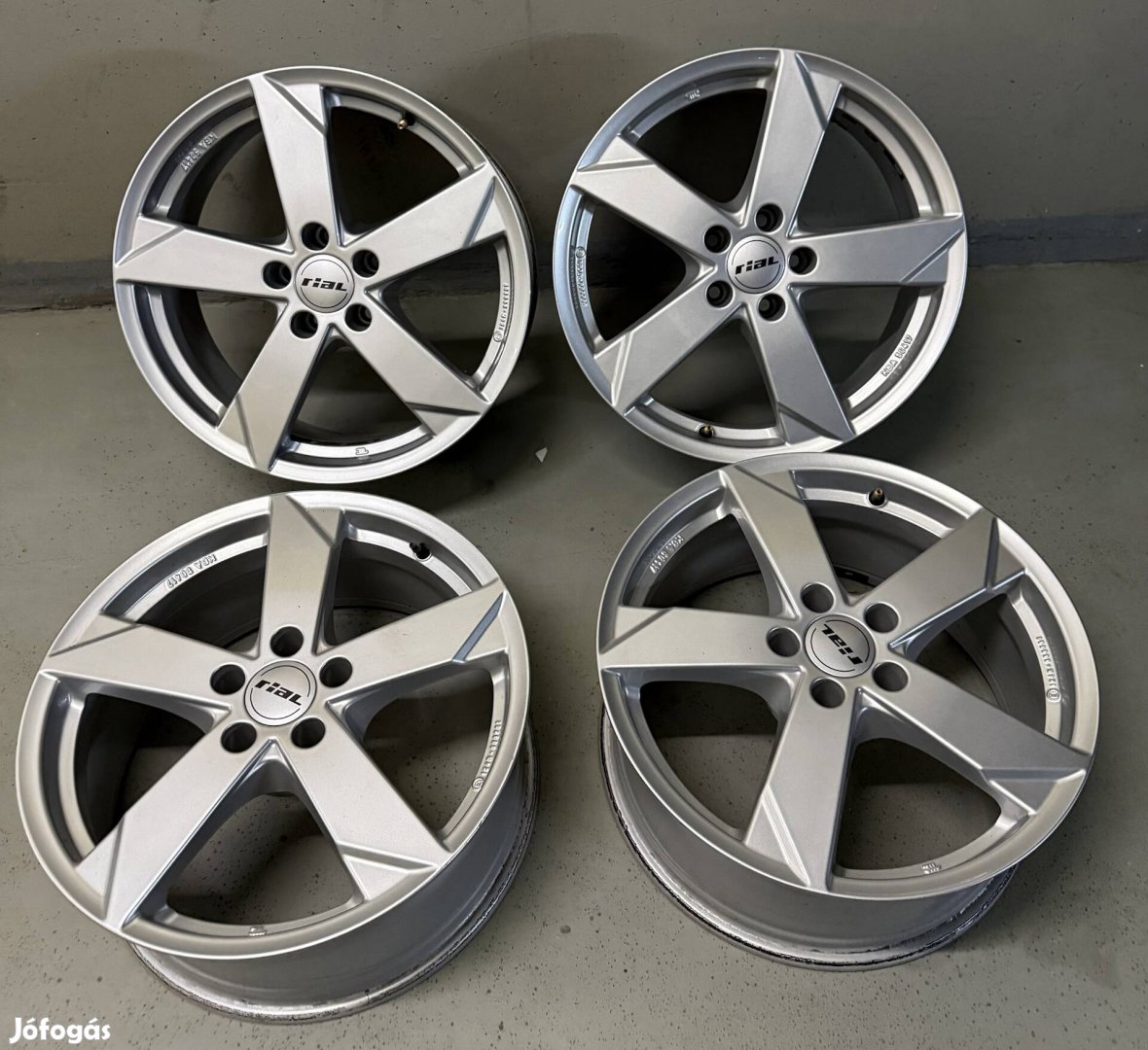 Rial 18 alufelni 5x112 felni 18" Audi Vw Mercedes Bmw Skoda Seat