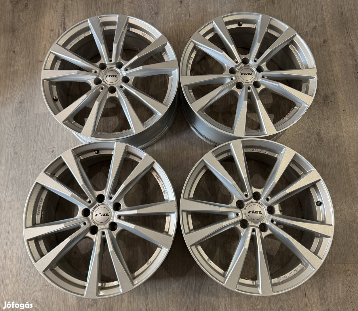 Rial Audi Mercedes 5x112, 8Jx19" alufelni
