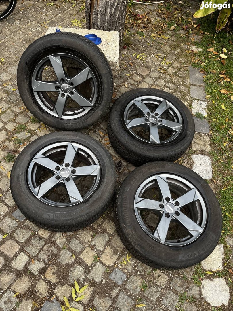 Rial Kodiak 17" + Téli gumi Continental