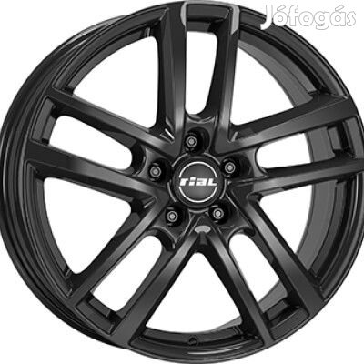 Rial  ASTORGA Fényes fekete 8X18 5X112 ET39 CB66,4 | alufelni |