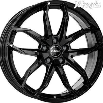 Rial  LUCCA Fényes fekete 6,5X16 4X100 ET40 CB63,3 | alufelni |