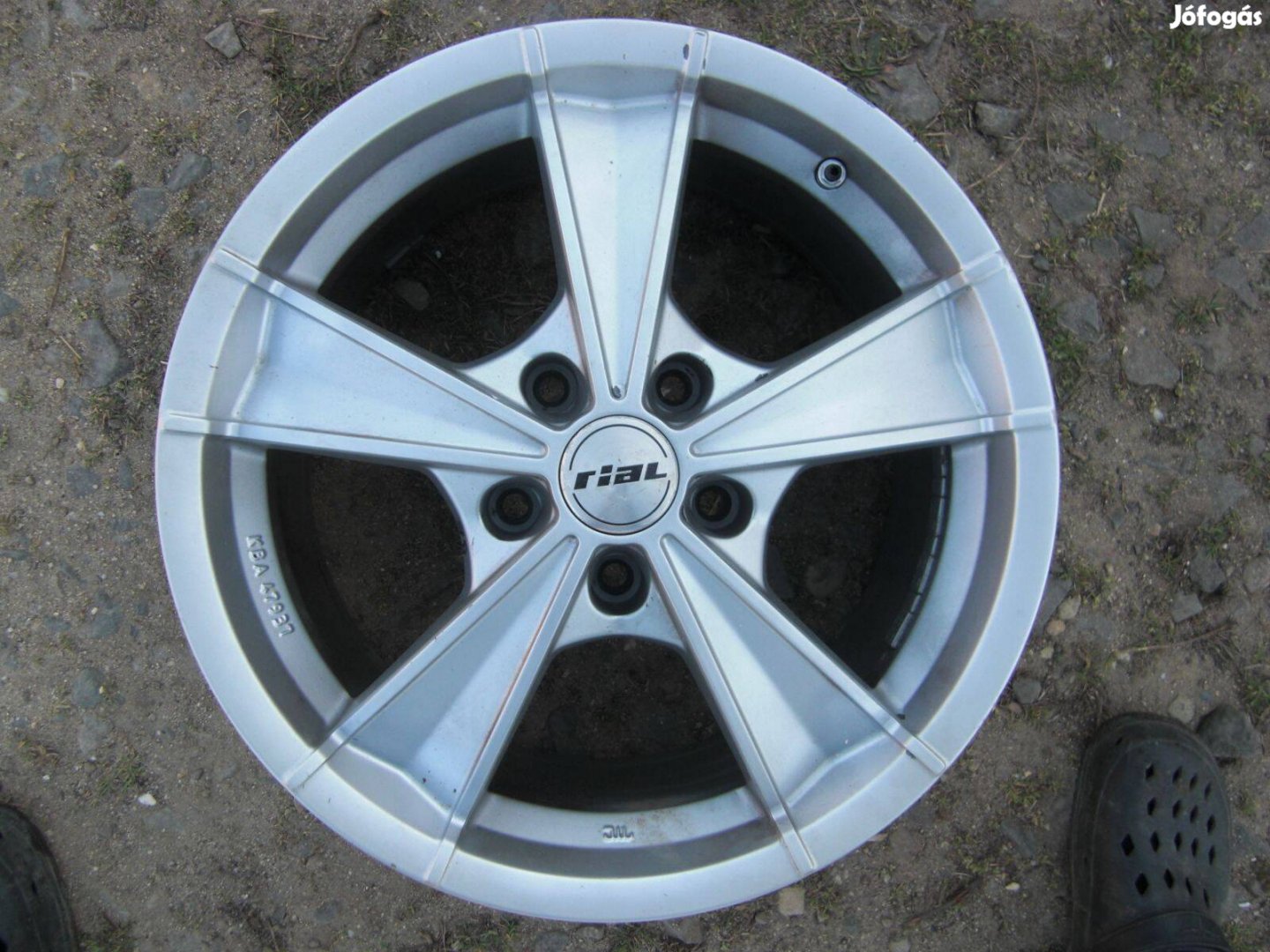 Rial alufelni 5x120 osztókör 17col ET35 és 8J széles bmw