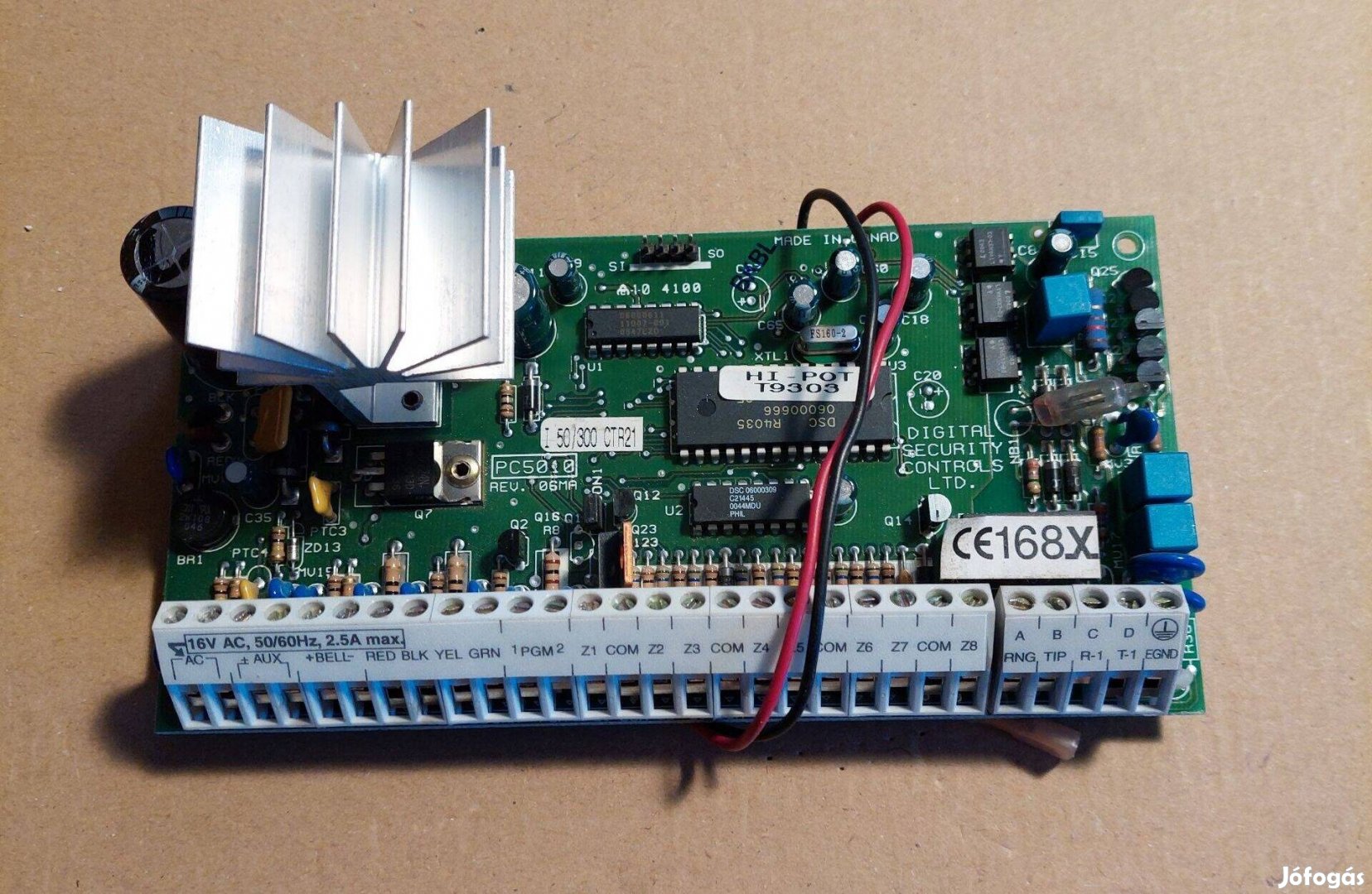 Riasztó központ, DSC 5010