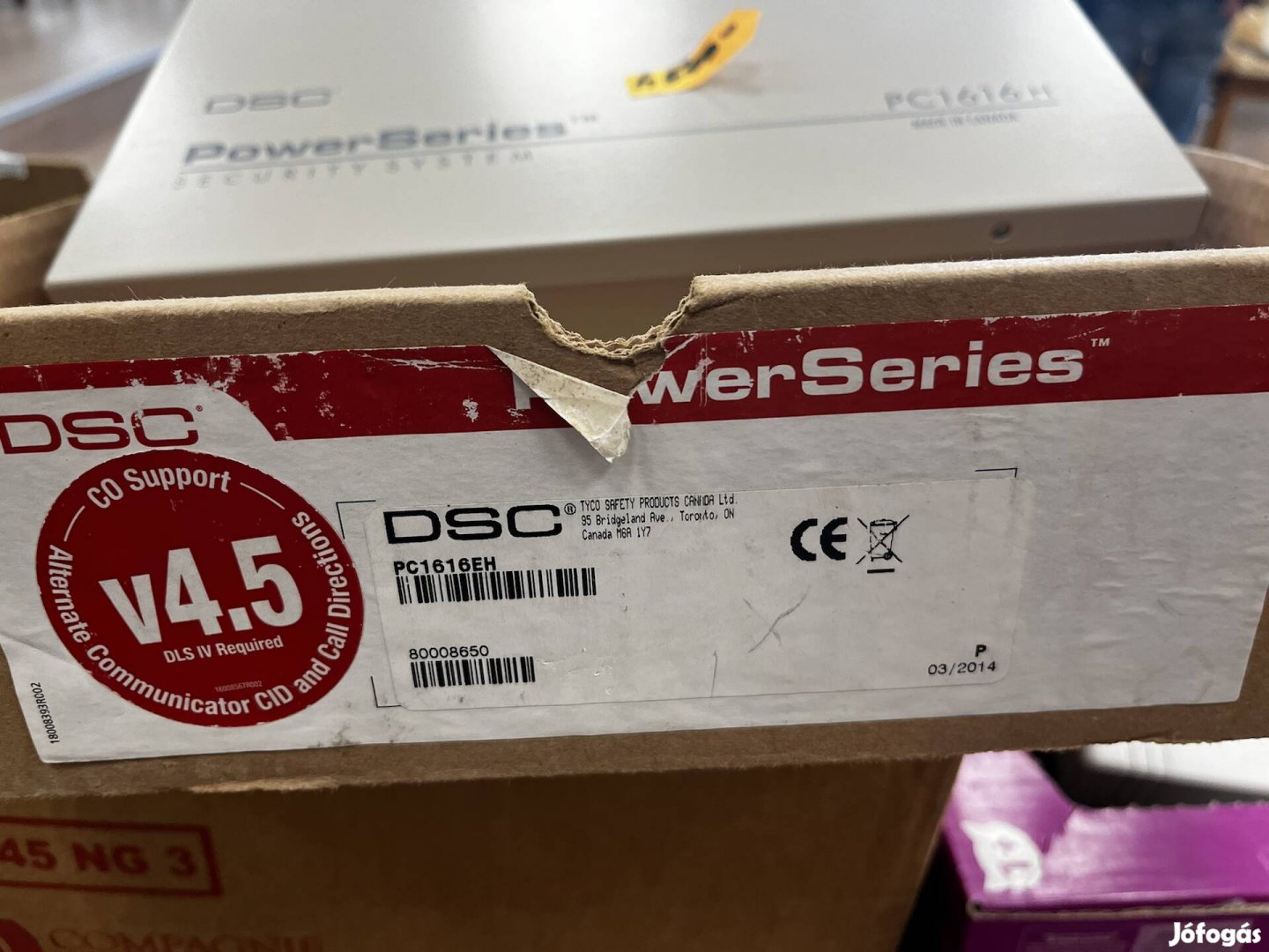 Riaszto kozpont doboz haaznalt es uj 