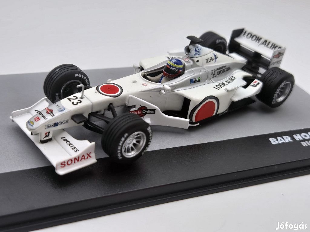 Ricardo Zonta BAR 002 #23 Italy GP - Altaya - 1:43