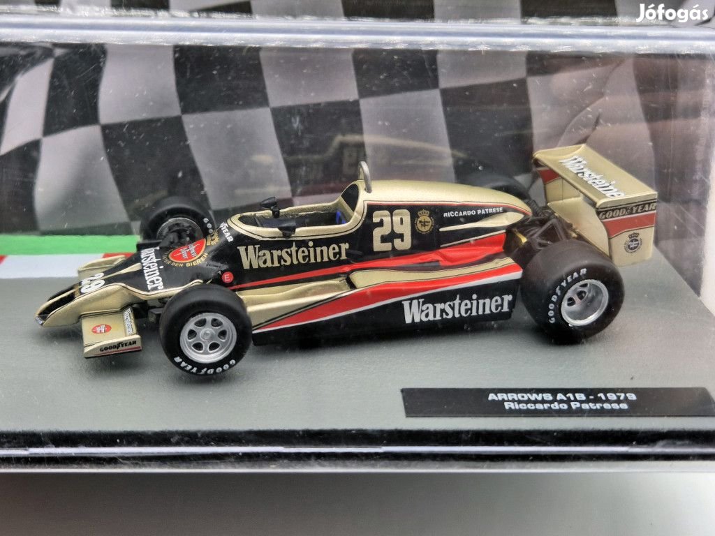 Riccardo Patrese Arrows A1B #29 - Altaya - 1:43