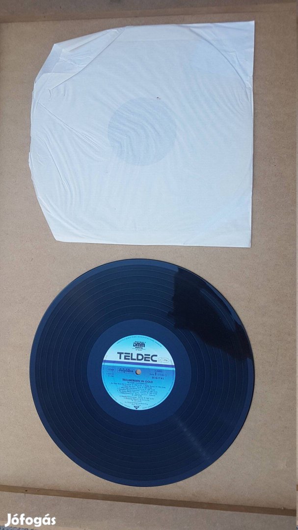 Richard Clayderman Trumereien Gold Vinyl LP hanglemez